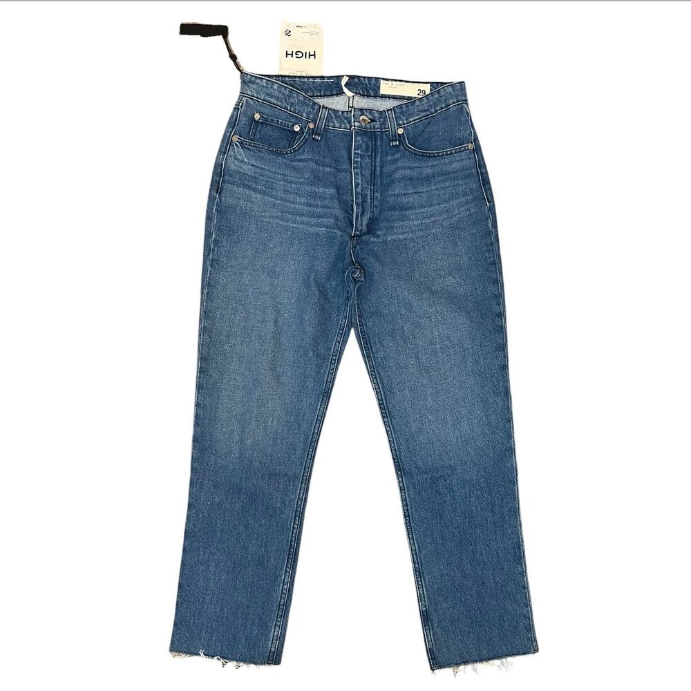 Rag & Bone nine high rise cigarette jeans New ankle cropped size 29 casual